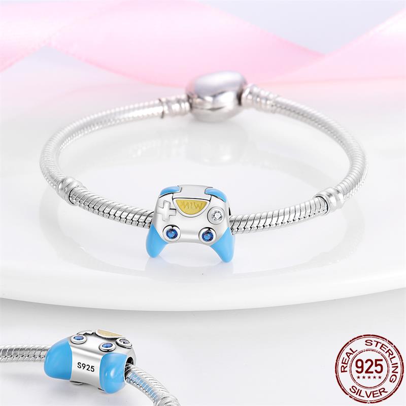 Se potrivește mărgele de brățară Nou în argint 925 Căști pentru muzică Seria inimii Brelocuri Bijuterii DIY pentru femei Cadou