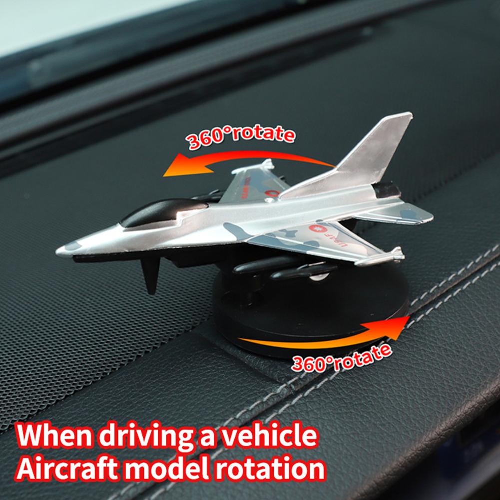 Creative Airplane Car Air Freshener Auto Rotating Aircraft Center Console Decorative Ornaments Aroma Diffuser Interior Aromather