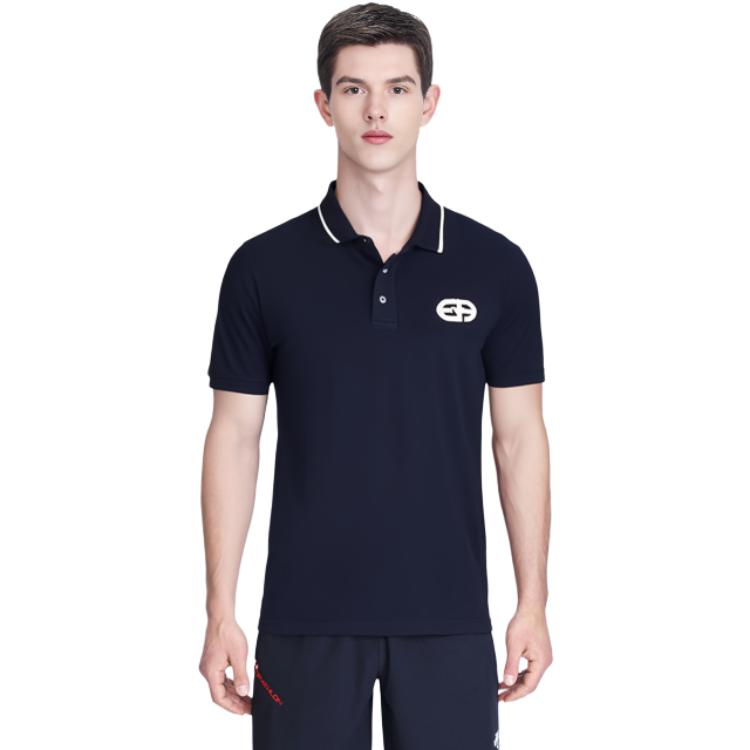 Emporio Armani FW22 Polo Shirt Men's Dark Blue 6L1FA5-1JTKZ-0920