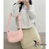 Cloud Bubble Pom-Pom Mini Crossbody Bag (5 Colors)