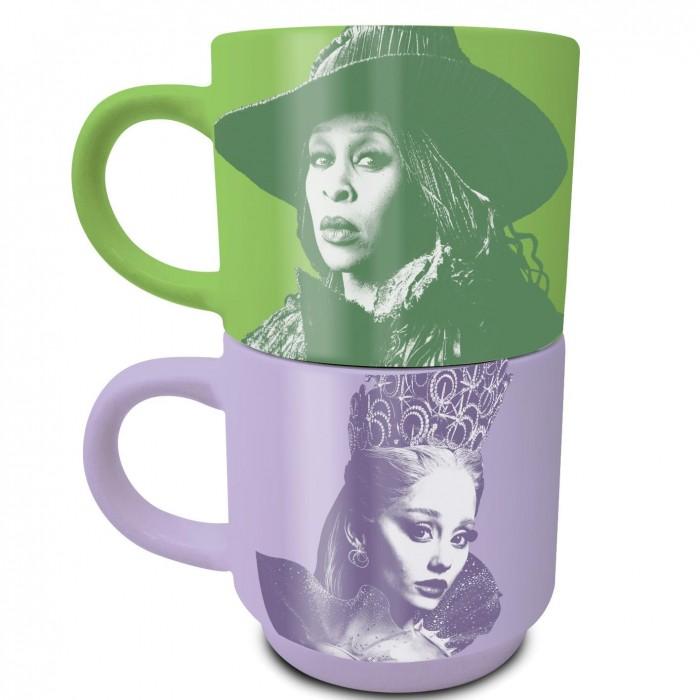 Wicked Stackable Elphaba and Glinda Mug (Pack of 2)