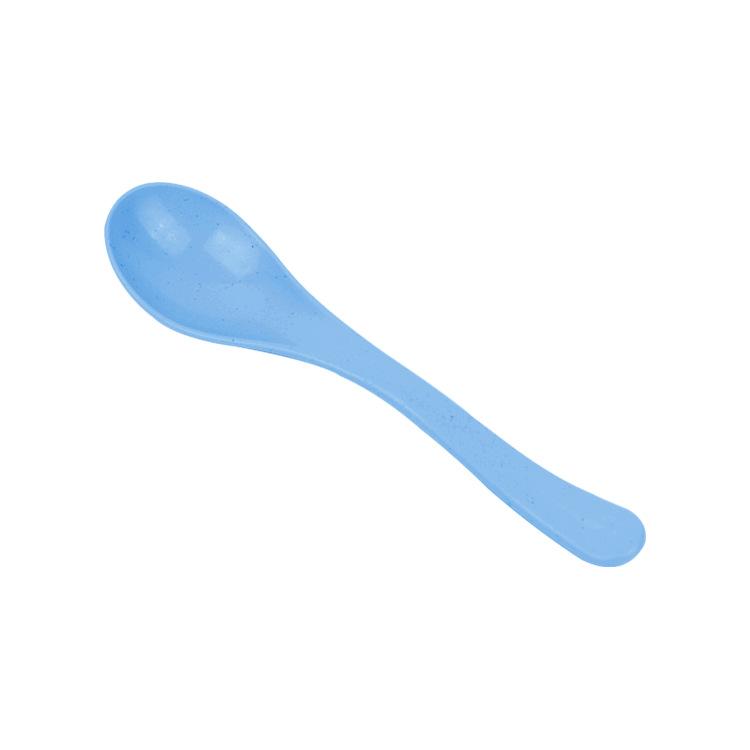 Minimalist Solid-Colour Dessert and Coffee Spoon