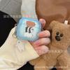 Stacked Bear for Apple AirPods 1 Generation Bluetooth Headset Case Airpodspro1 Generation Wireless Bluetooth Ear