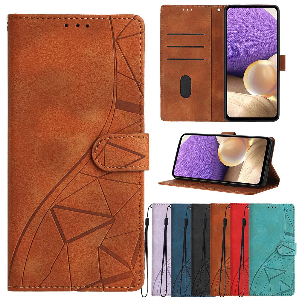 Wallet With Card Slot Stand Magnetic Flip Leather Case For Huawei P50 P40 P30 P20 Pro P10 Lite Anti-fall Phone Cover Strap