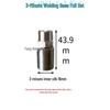 304 Stainless Steel Fan-Shaped High-Pressure Car Washer Spray Nozzle