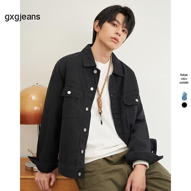 

GXGJEANS Men s 1978 Series Denim Jacket L