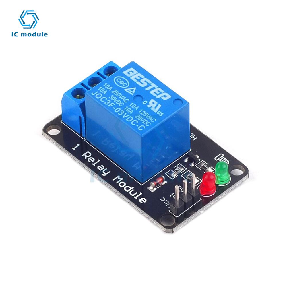 1PCS 1/2/4 Channel 3V Relay Module Board Low Level Trigger Relay Output Relay Module with LED Indicator 1CH 2CH 4CH