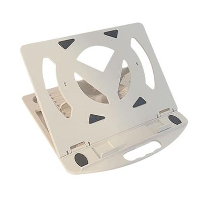 Adjustable Laptop Stand Desktop Foldable Lift Portable Notebook Cooling Holder White Y Type with