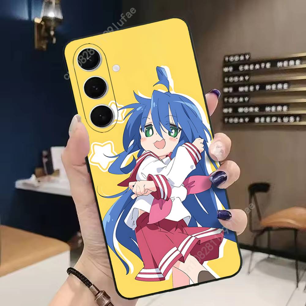 Anime Konata Izumi Phone Case for Samsung Galaxy A73 72 71 70 A53 52 41 40 A32 31 30 Note20 Note10 Note9 SamsungA32 4G