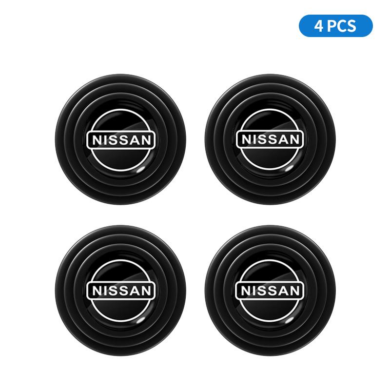 New Car Door Shock Stickers Absorber Soundproof Buffer Pier pad For Nissan Nismo Tiida Teana Skyline Juke X-trail Almera Qashqai