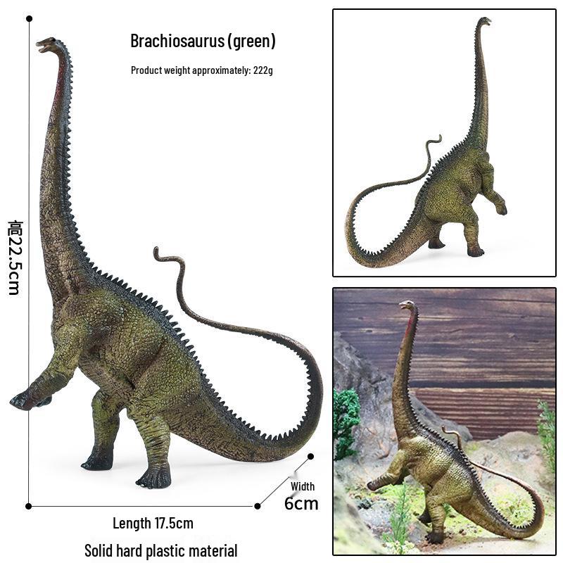Children's Jurassic Dinosaur Toys: Gigantosaurus & Tyrannosaurus Rex Models