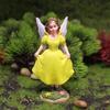 Flower Fairy Creative Miniature Resin Garden Scene With Fairy And Dwarf Decor For Gifts And Parties