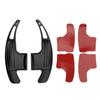 1 Pair Aluminum Alloy Paddle Shifter Extension Replacement For Ford Mustang V6 EcoBoost GT Shelby 2015‑2022