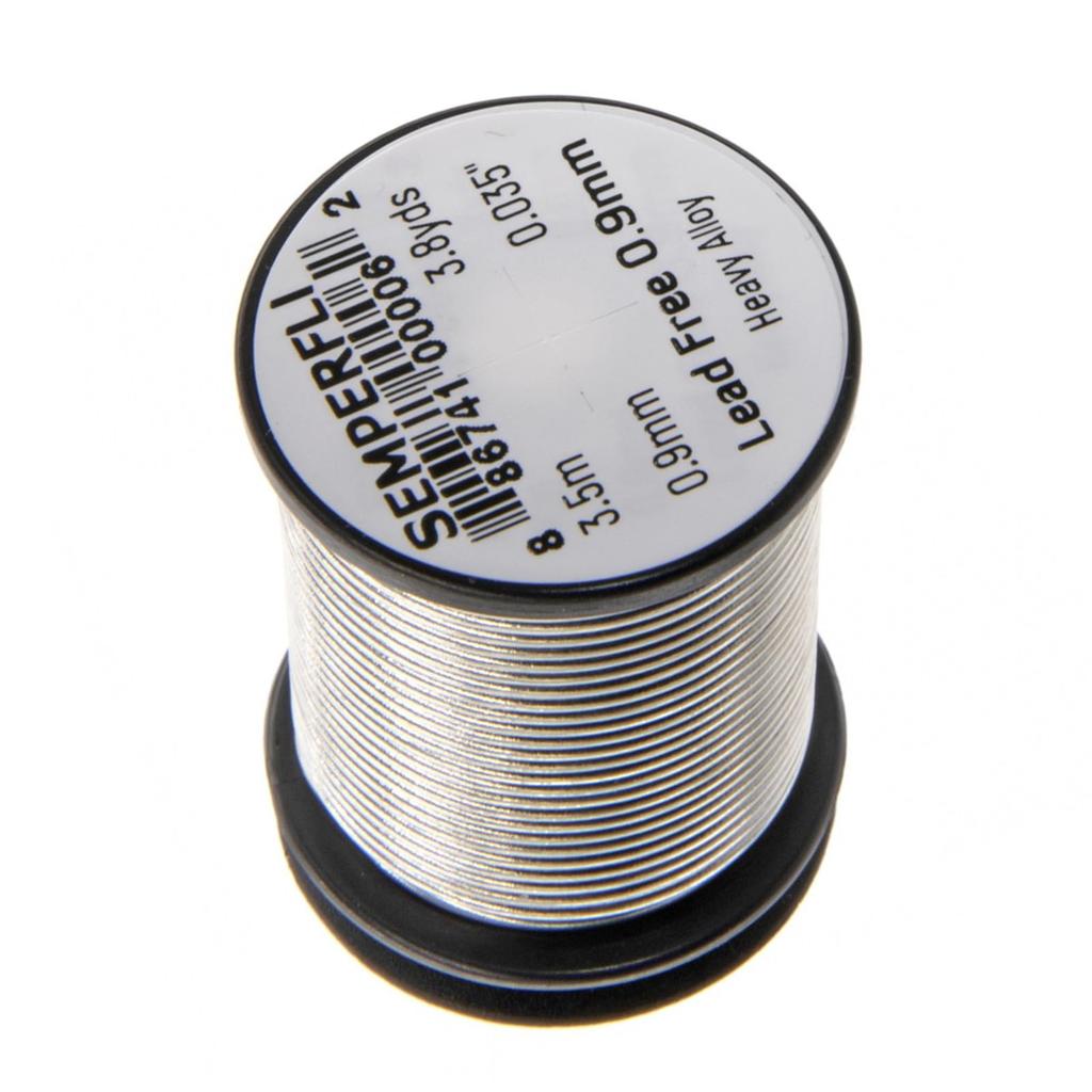 TIEMCO Semperfly Red Free Wire Fly Material 0.9mm