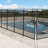 Pool Fence 4 X 48 FT Removable Pool Fences for Inground Pools Outdoor
