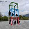 Modular Drone Race Track Steel Pipe Obstacles