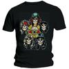 Guns N Roses Vintage Heads T-shirt High-end Luxury Is for Both Men and Women Top Y2k 2026 Summer