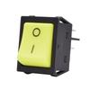 Heavy Duty KCD4-201 Rocker Switch no light 30A 250VAC ON OFF DPDT Switch Double pole single throw Green Yellow Black Switch
