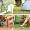 Galvanized U-Shaped Ground Stakes for Orchard Weed Mats & Lawn Fixing