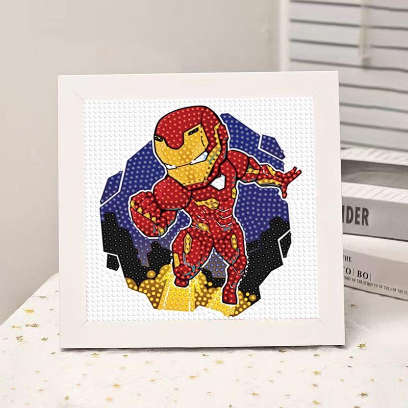 High-End Diamond Painting Diy Van Gogh Starry Sky Cat Creative Handmade Toy Table Decoration Diamond Painting With Frame