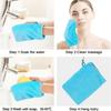 Unisex Adult Polyester Unscented Deep Blue Exfoliating Gloves