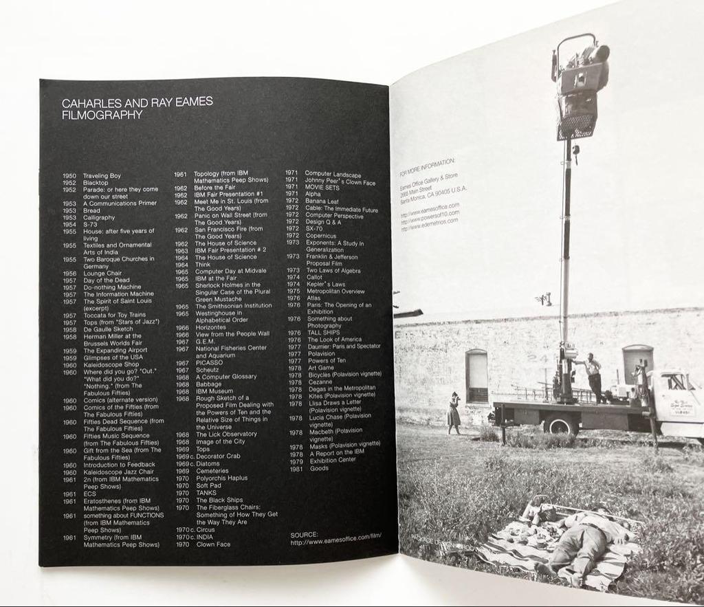 [USED] Excellent condition EAMES FILMS: Charles and Ray Eames Film Collection DVD