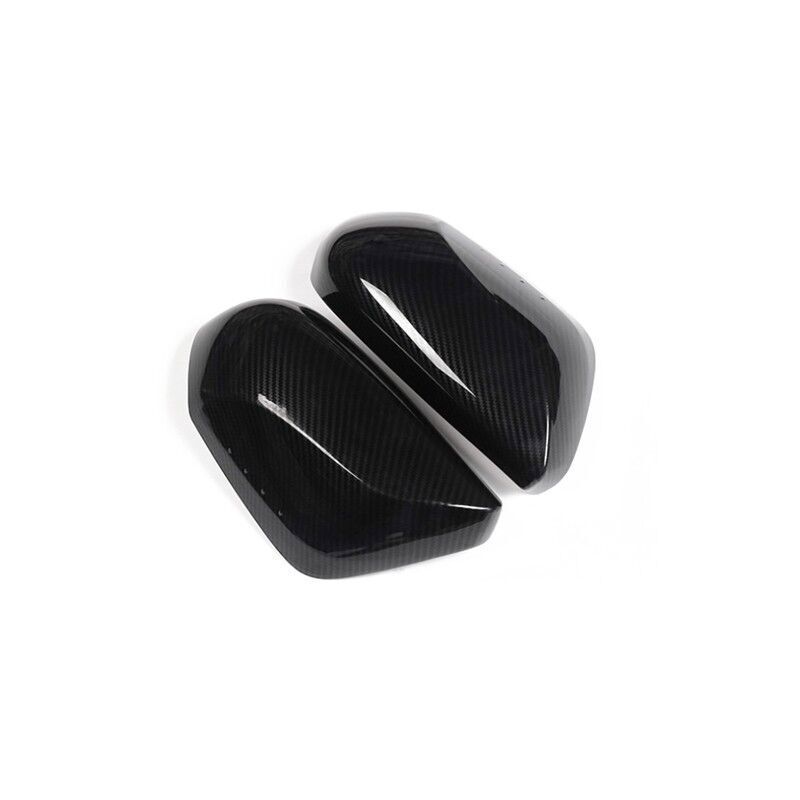 Carbon Fiber ABS Door Rearview Mirror Cover Trim For TOYOTA CAMRY 2018-2019