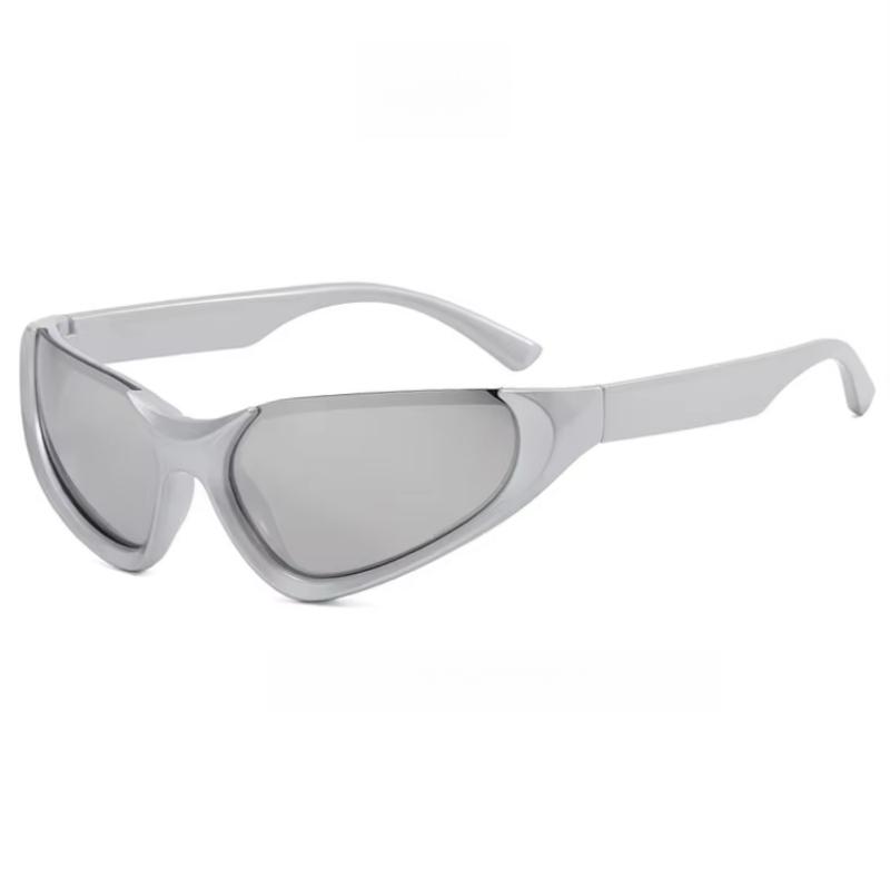 

Крутые Футуристичные Женские Солнцезащитные Очки Y2k Уличная Фотография Сцена Вечеринка Аксессуары