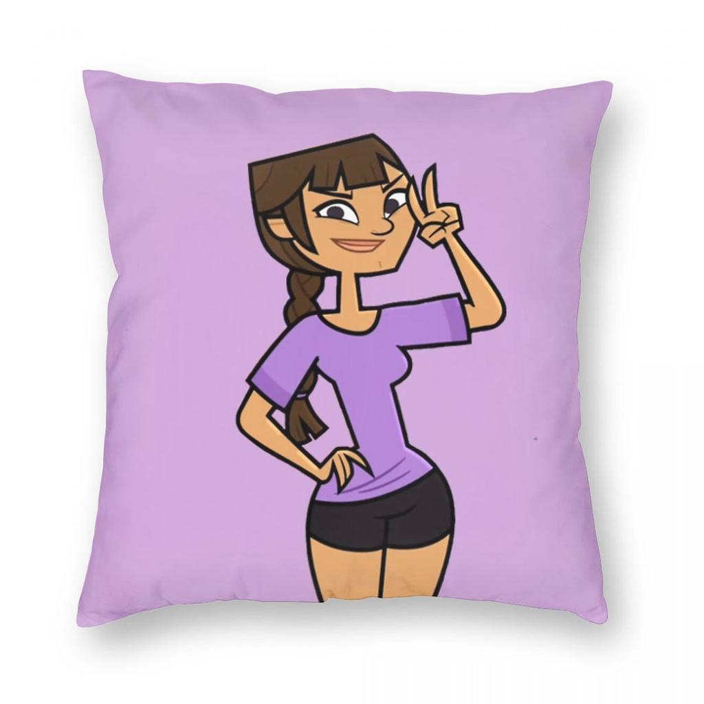 Hannahs Pyjamas Disventure Camp Square Pillowcase Polyester Linen Velvet Printed Decorative Throw Pillow Cushion Case x
