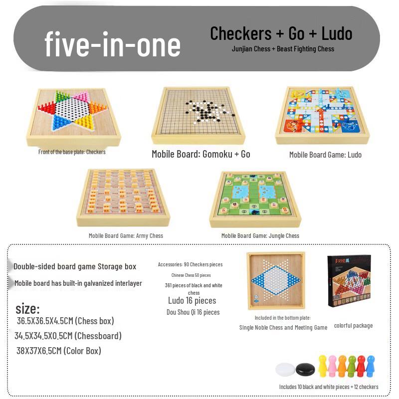 Magnetic Multifunctional Board Game Set