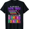 Diamond Painting Fun Design For Artists And Art Fans T Shirt