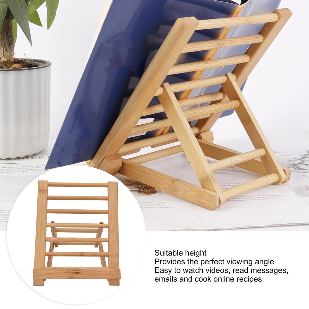 Tablet Stand, Foldable Multi Angle Holder with Sturdy Design, for 4 to 13in Phone Tablet Laptop Reading Cooking