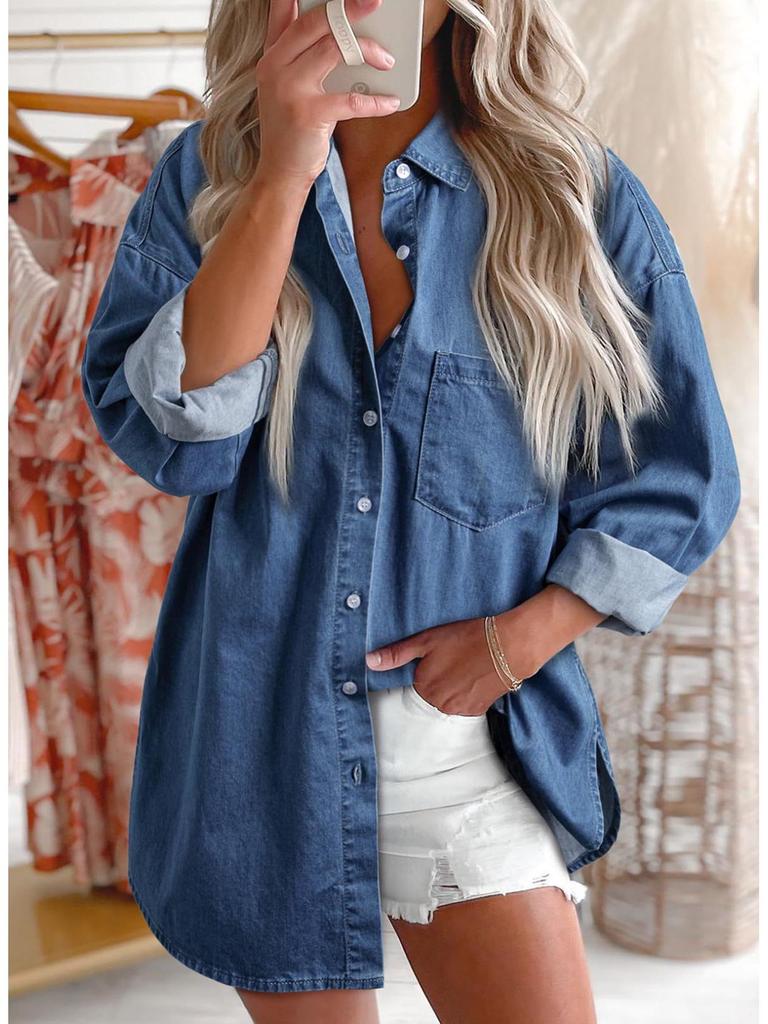 Spring/Summer Women's Casual Loose Denim Jacket