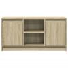 Vidaxl Mobile Porta TV con LED, Rovere Sonoma, 100x34x50 cm