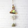 Wind Chimes Attractive Pleasant Voice Decorative Bird House Cage Wind-bell Home Pendant Ornament for Balcony