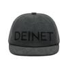 DEINET ZIGZAG LOGO MINI BAR DETAIL Cap IN CHARCOAL