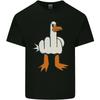 Offensive Pigeon Finger Flip Funny Unisexs Light Cotton TShirt