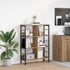 Artisan Oak Bookshelf 82 x 32 x 112 cm Engineered Wood