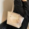 Large-capacity commuter bag women's 2025 spring new fashion shoulder tote bag Korean version portable underarm bag