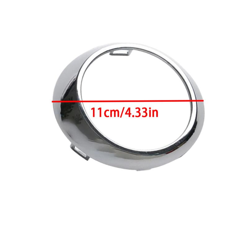 1 Paar Chrom L+R Nebelscheinwerfer-Rahmen Leuchten-Blenden-Ringabdeckung Passend für Mercedes-Benz W251 R-Klasse 2006-2010 2518850374 2518850474