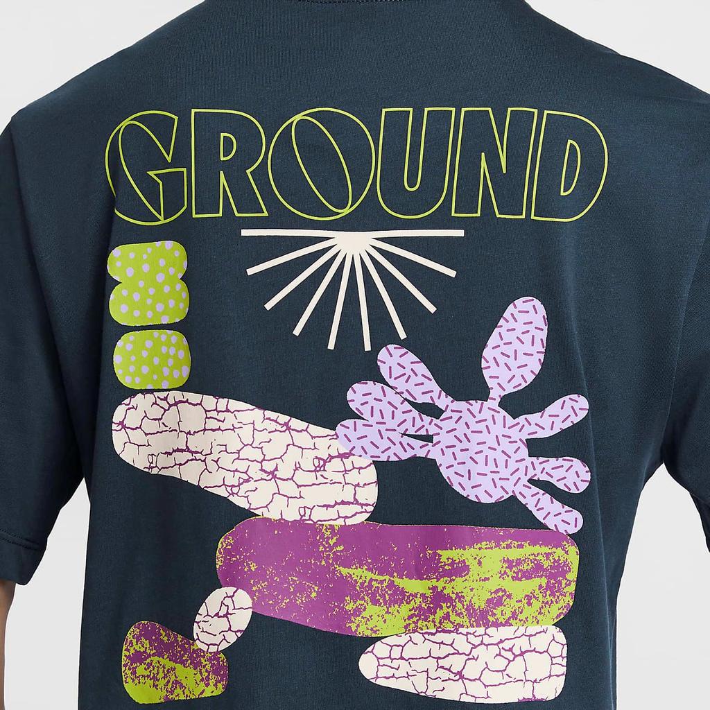 Nike Sportswear Comfortable Soft Sports Nautical Skin-Friendly Crew Neck Pullover Short Sleeve T-Shirt Men Tops Deep-Sea-Blue FZ9999478