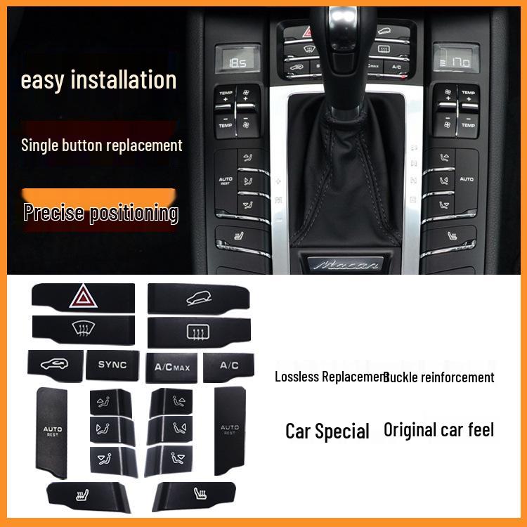 Porsche Cayenne Macan Panamera Airflow & Seat Ventilation Switch Button