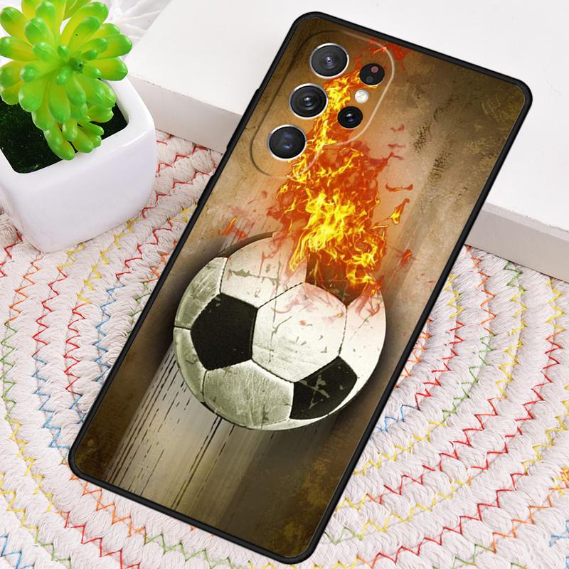 

Футбольный мяч Футбол Футбольный Чехол для телефона из ТПУ Для Samsung Galaxy note 10 pro S26 S25 S24 S23 S22 Ultra Plus S21 FE S20 Чехол Galaxy S22 Ultra 5G