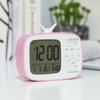 TV Shape Digital Display Alarm Clock With Thermometer and Calendar for Student Bedroom