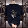 Short Sleeve T-Shirt Men'S Cotton Casual Top Trendy Brand Loose Versatile Crew Neck Half-Sleeve T-Shirt