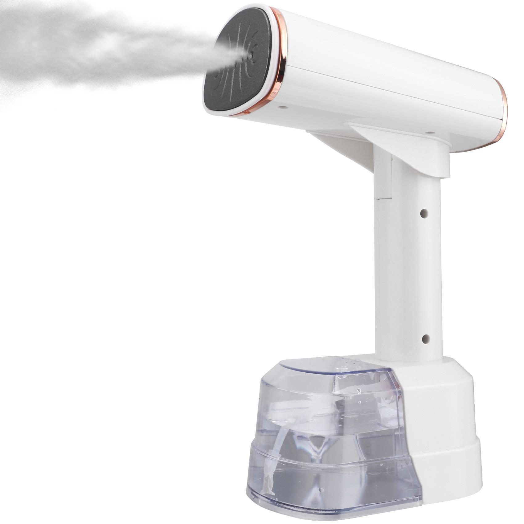 

1500W Foldable Garment Steamer with 400ml Tank, Fast Heat, 2-Speed Steam, LCD Touch Screen, Wrinkle Remover Iron. US Plug (110V)
