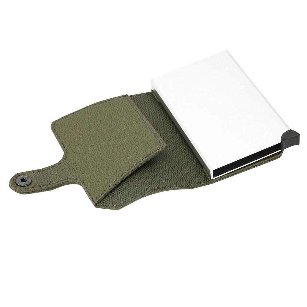 Anti Theft Secure ID Cards Wallet Purse Automatic Popping Credit Card Holder Bag