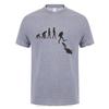 Diving Evolution T Shirt Men Cotton Funny Diver T-shirt Man Clothing High Street Camiseta Basic Tops Fitness T Shirt Streetwear