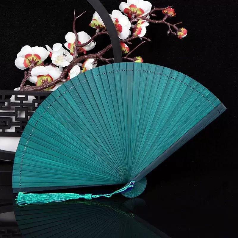 Red Dance Fan, Folding Fan for Dancing, Classical Dance, Chinese Style, Ancient Style, Hanfu