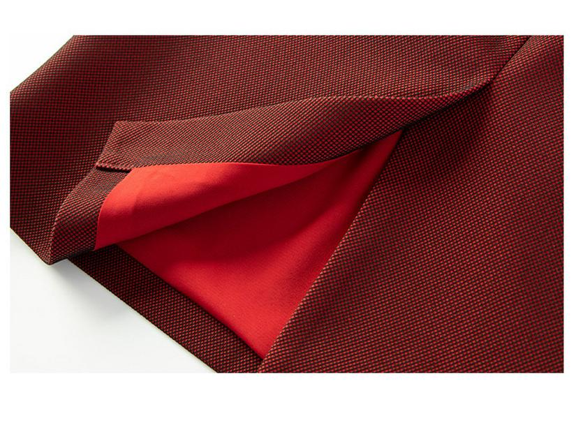 Wine Red Elegant Two-Piece Mother of the Groom Dress: Autumn 2023 Skirt Set